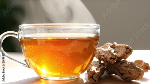 Warm Licorice Root Tea Close Up