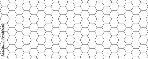 Honeycomb pattern with hexagon mesh. Texture bee comb grid. Flat vector illustration isolated on white background. vector ilustration
