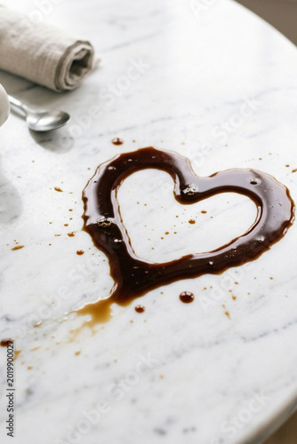 Minimalist Coffee Heart