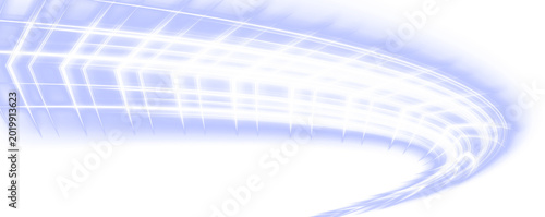 A glowing blue speed trail slices through space, forming a sleek neon path. Rapid motion adds intensity, clarity, and futuristic energy. Ideal for racing visuals png