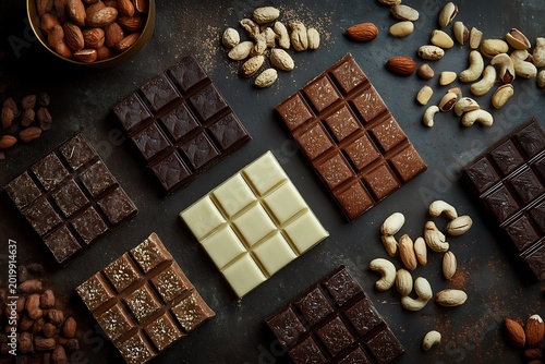 chocolate with nuts