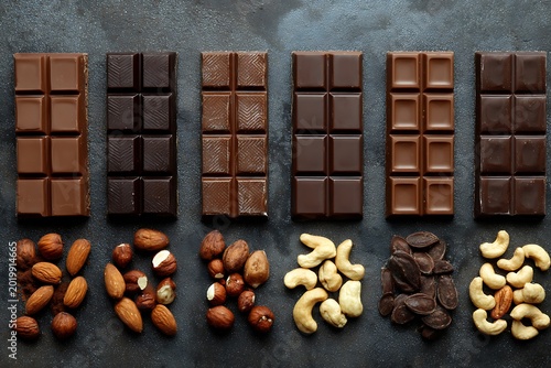 chocolate with nuts