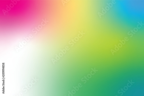 Vibrant, colorful gradient background, rainbow colors, blurred texture, abstract design