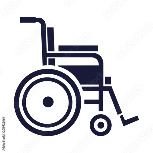 Wheelchair Icon, best used for template, UI, presentation, application, web and banner