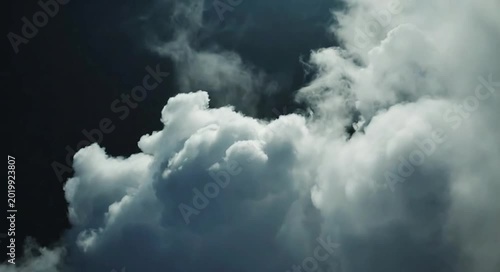 Cinematic Cloudscape: Stunning Flight Through the Sky