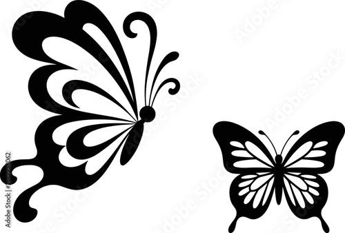 Butterfly ,Butterfly eps , Butterfly Bundle  Files, Butterfly  Layered eps, Butterfly Files for Cricut, Butterfly Clipart, Butterflies, Silhouette
Butterfly Silhouette SVG Cut File: Spring Wedding Cli