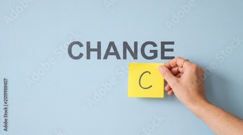 Changing the Letter C - Embracing Transformation and New Beginnings.