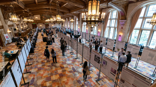 Networking and Collaboration at Academic Conference: Insights on Educational Events, Poster Sessions, and Professional Development in Modern Venues