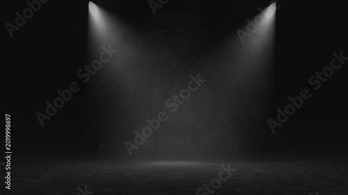 smoky stage spotlight background