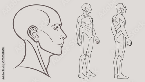 vector illustration of a woman