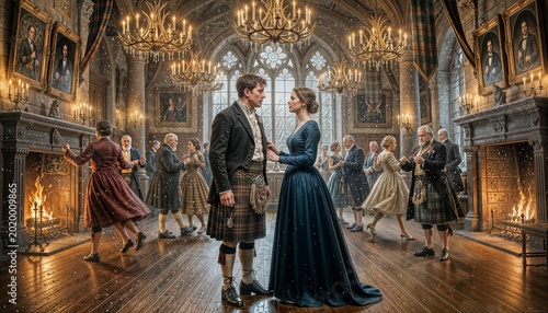 Forbidden — A Candlelit Highland Ballroom Romance 1847