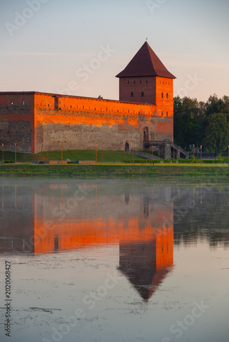 Medieval castle in Lida, Belarus