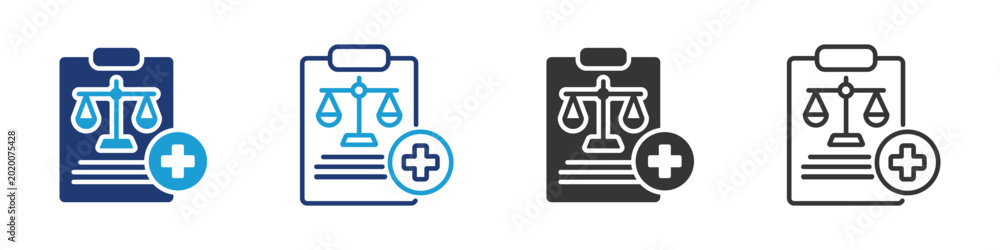 Photography regulation icon set collection multi-style.