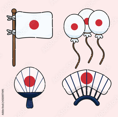 Illustration of japanese independence day japanese national holidays independence day celebrations