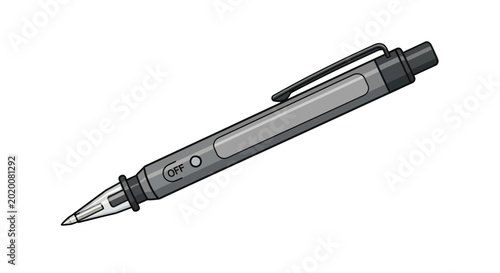 Tableau sur toile Gray metallic mechanical pencil.