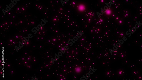 Abstract digital particles background animation with modern colors