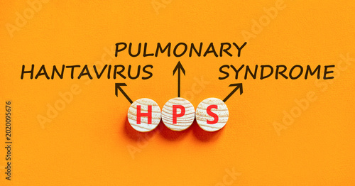 Fotografie HPS hantavirus pulmonary syndrome symbol