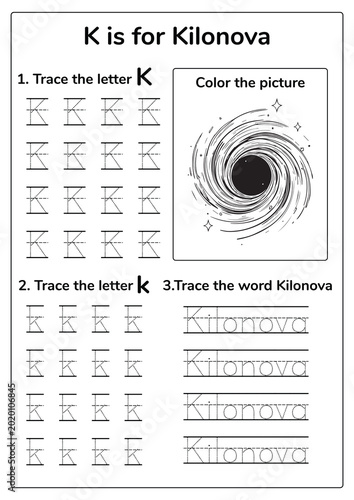Kilonova cosmic explosion created by the collision of neutron stars or a neutron star and black hole. Bright astronomical event producing heavy elements like gold and platinum in deep space.