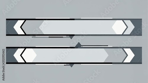 Minimalist Lower Thirds Motion Graphic Animation