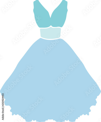 wedding dress vector