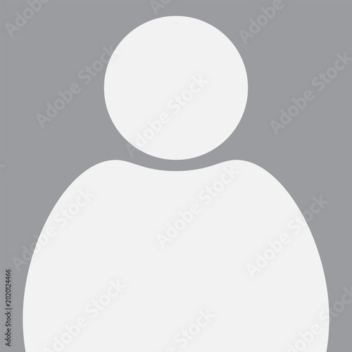 Blank avatar. Photo place holder.