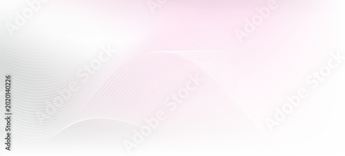 Quadro su tela Soft pastel background, featuring a gradient of pink and white