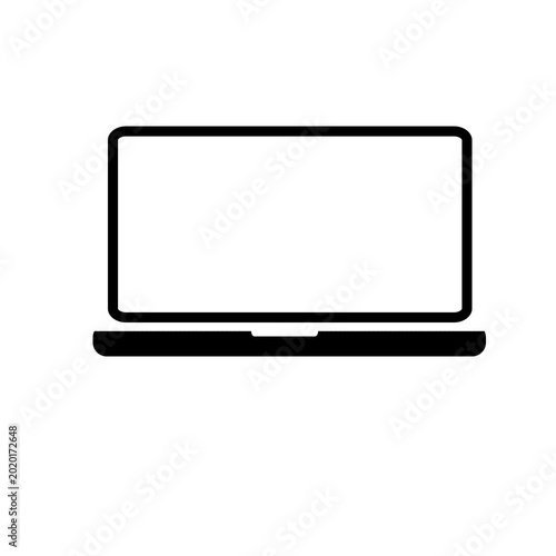 computer monitor with blank screen
