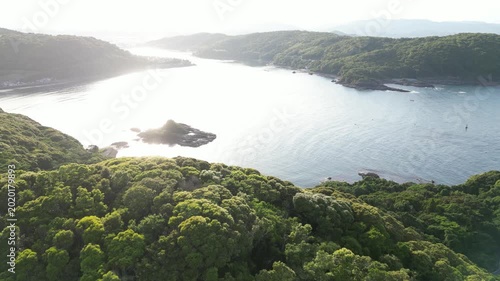 宮崎県 日向岬 馬ヶ背の断崖絶壁を望む空撮映像｜太平洋の絶景海岸
Aerial View of Umagase Cliffs at Hyuga Cape, Miyazaki, Japan
