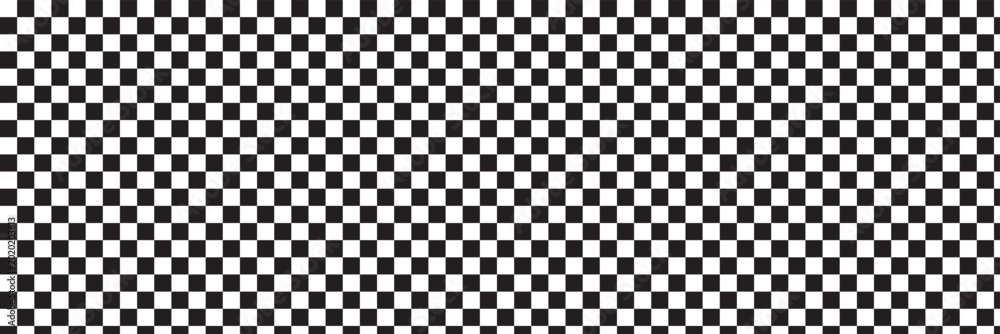 Quadro em tela Checkerboard background, pattern grid