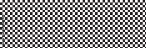 Quadro em tela Checkerboard background, pattern grid