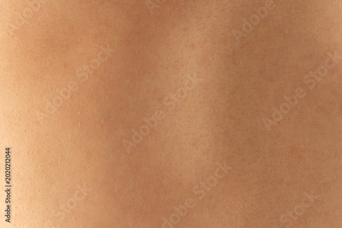 Healthy light brown human skin material
