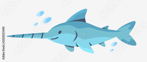 Foto Blue Swordfish Icon