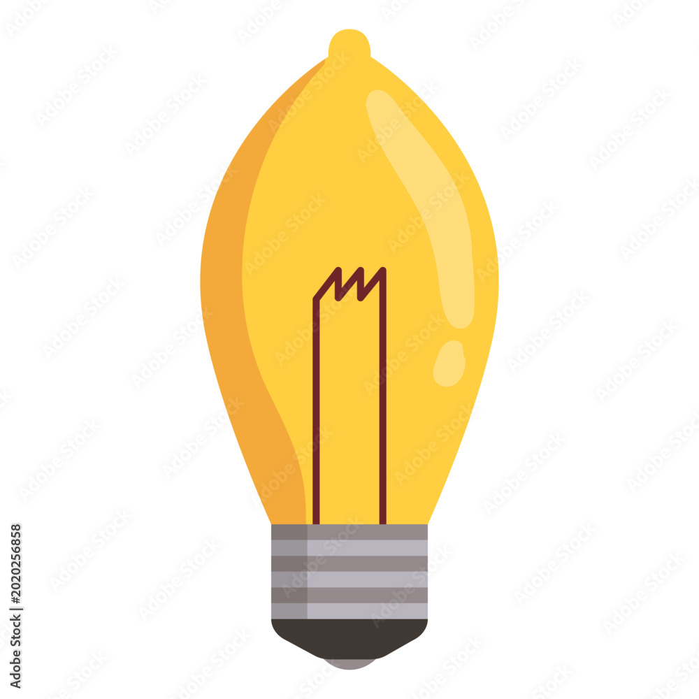 Fotografía Ellipsoidal light bulb