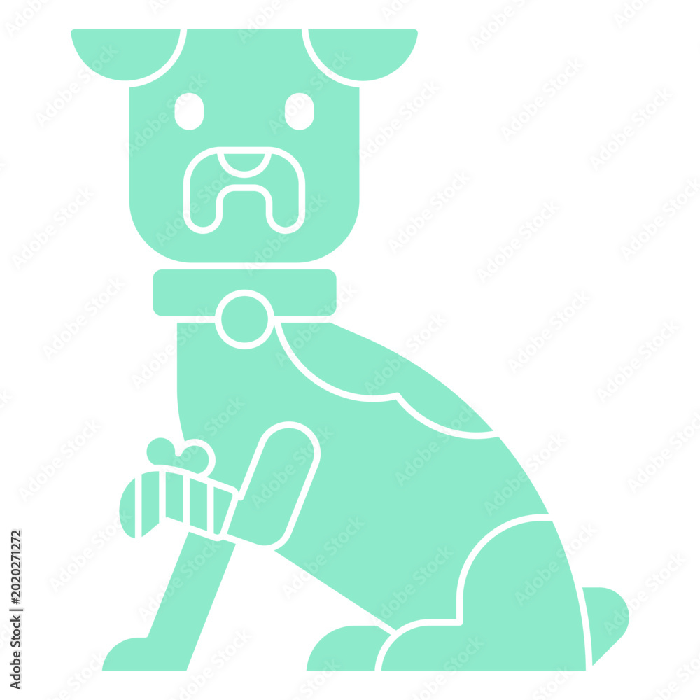 Fototapeta premium Pet veterinarian dog animal
