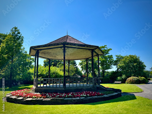 The Bandstand, Tyisha, Llanelli, South Wales, U.K.