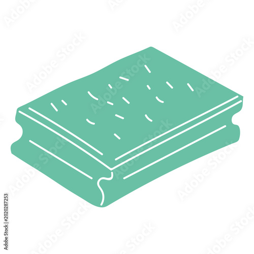 Fotografia Housekeeping cleaner sponge icon