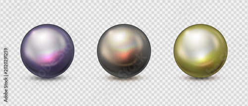 Tableau sur toile Mineral gemstone sphere in 3D rendering