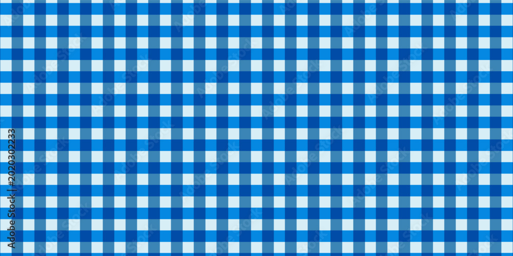 Photos Classic blue gingham checkered pattern