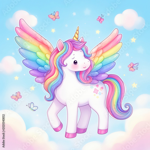 caballo, unicornio, pegaso, animal, vector, ilustración, chacras, dibujos animados, padrillo, mamífero, caballito, cola, inhospitalario, galopar, arte, correr, naturaleza, carrera a pie, silueta, fant