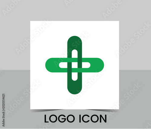 Unique logo icon template and logo icon design