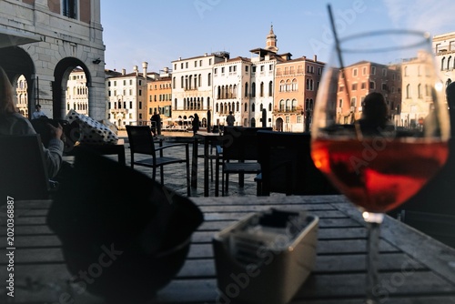 Fotografía grand canal venice italy