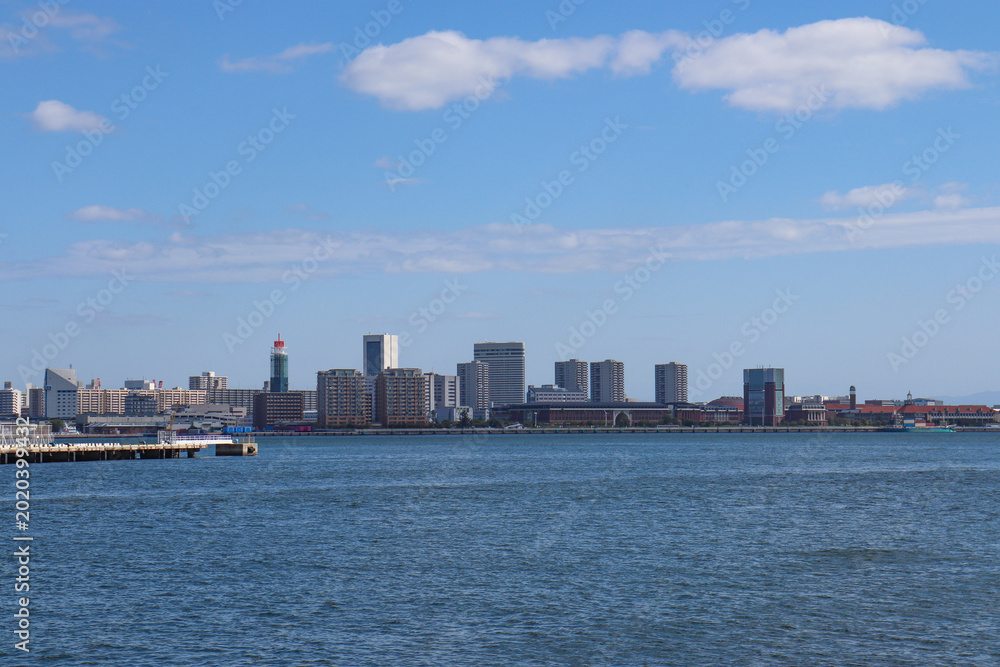 Obraz premium 神戸港（兵庫県神戸市中央区）