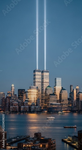 Tribute in Light - A Beacon of Remembrance in New York City.