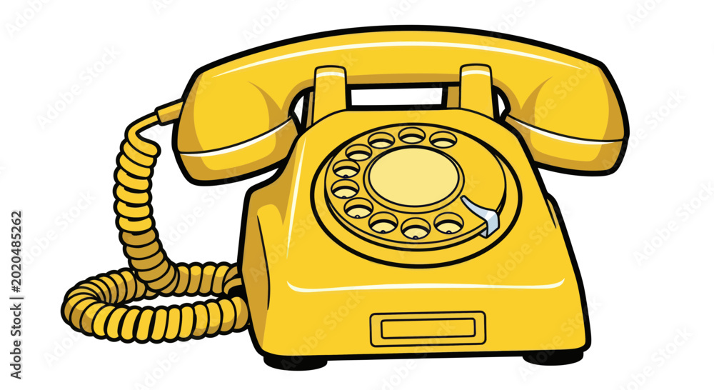 Fotografia Retro Rotary Telephone