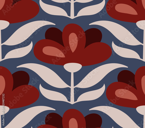 Flower Collection - Tuloria - Garnet