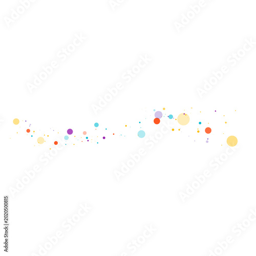 Colorful bokeh light effect 