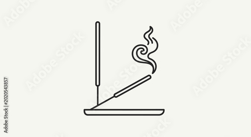 Bild auf Leinwand Laptop with smoke coming out.