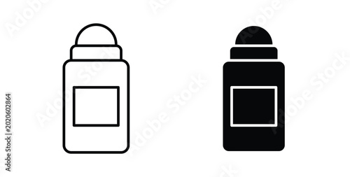 deodorant icon symbol for web and ui. Vector icon