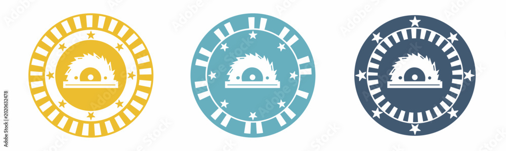 Fotografija Saw blade icon