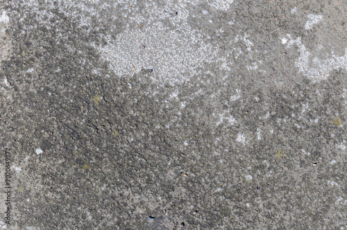 asphalt and concrete wall